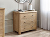 Chelsea 3 Drawer Chest in Limed Oak - Luminex FurnitureChest of drawersMEM004