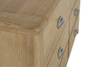 Chelsea Limed Oak 6 Drawer Wide Chest - Luminex FurnitureChest of drawersMEM006