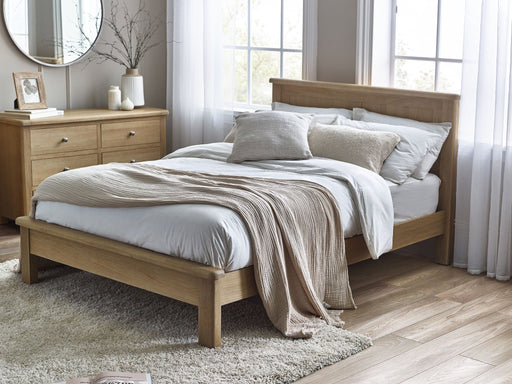 Chelsea Limed Oak Bed - Luminex FurnitureBedMEM001