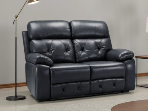 Cheswick Black 2 Seater Recliner Sofa – Compact Faux Leather - Luminex FurnitureSofascody_recliner_sofa_black_2_seater