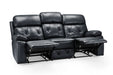 Cheswick Black 3 Seater Recliner Sofa – Spacious Faux Leather - Luminex FurnitureSofascody_recliner_sofa_black_3_seater