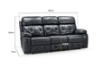Cheswick Black 3 Seater Recliner Sofa – Spacious Faux Leather - Luminex FurnitureSofascody_recliner_sofa_black_3_seater