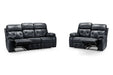 Cheswick Black 3+2 Recliner Sofa Set – Faux Leather Comfort - Luminex FurnitureSofascody_recliner_sofa_black_3+2_set