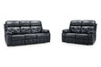 Cheswick Black 3+2 Recliner Sofa Set – Faux Leather Comfort - Luminex FurnitureSofascody_recliner_sofa_black_3+2_set