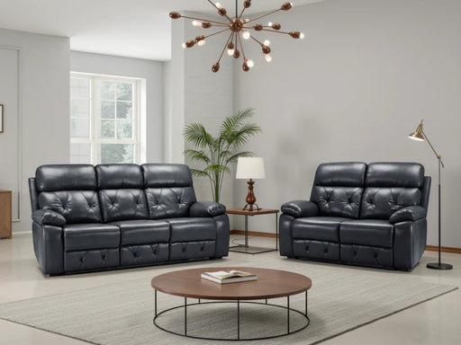 Cheswick Black 3+2 Recliner Sofa Set – Faux Leather Comfort - Luminex FurnitureSofascody_recliner_sofa_black_3+2_set