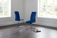 Ciara Velvet Dining Chairs – Set of 4 - Luminex FurnitureChairsCAL211