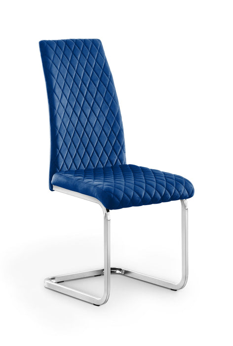Ciara Velvet Dining Chairs – Set of 4 - Luminex FurnitureChairsCAL211