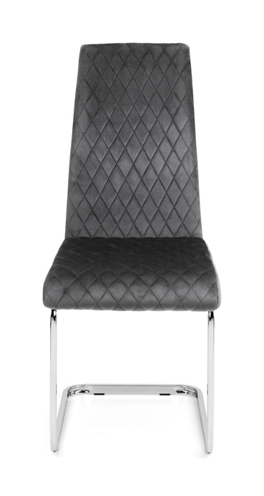Ciara Velvet Dining Chairs – Set of 4 - Luminex FurnitureChairsCAL212