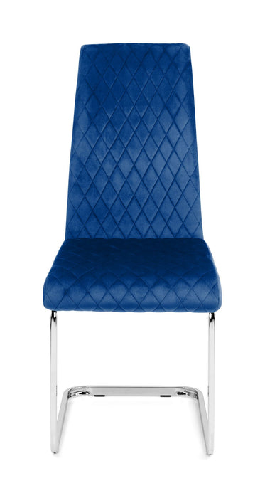 Ciara Velvet Dining Chairs – Set of 4 - Luminex FurnitureChairsCAL212