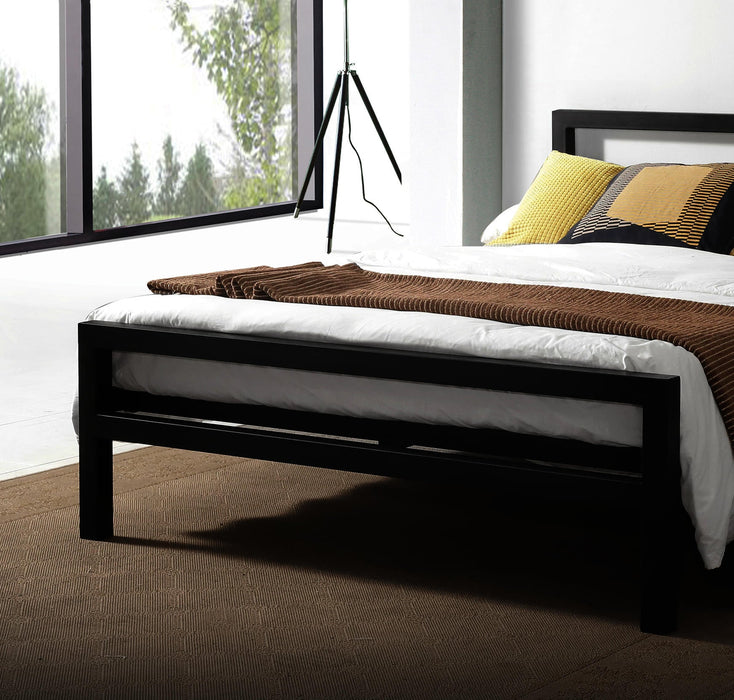 City Block Black Metal Bed - Luminex FurnitureBedCIT3