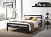 City Block Black Metal Bed - Luminex FurnitureBedCIT3