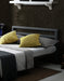 City Block Charcoal Grey Metal Bed - Luminex FurnitureBedCIT3GREY