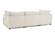 Clarendon Beige U - Shape Corner Sofa with Ottoman – 6 Seater - Luminex FurnitureSofascarnaby_u_shape_beige