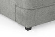 Clarendon Bouclé Grey U - Shape Corner Sofa with Ottoman – 6 Seater - Luminex FurnitureSofascarnaby_boucle_grey_u_shape