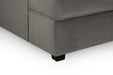 Clarendon Plush Grey U - Shape Corner Sofa with Ottoman – 6 Seater - Luminex FurnitureSofascarnaby_plush_grey_ushape