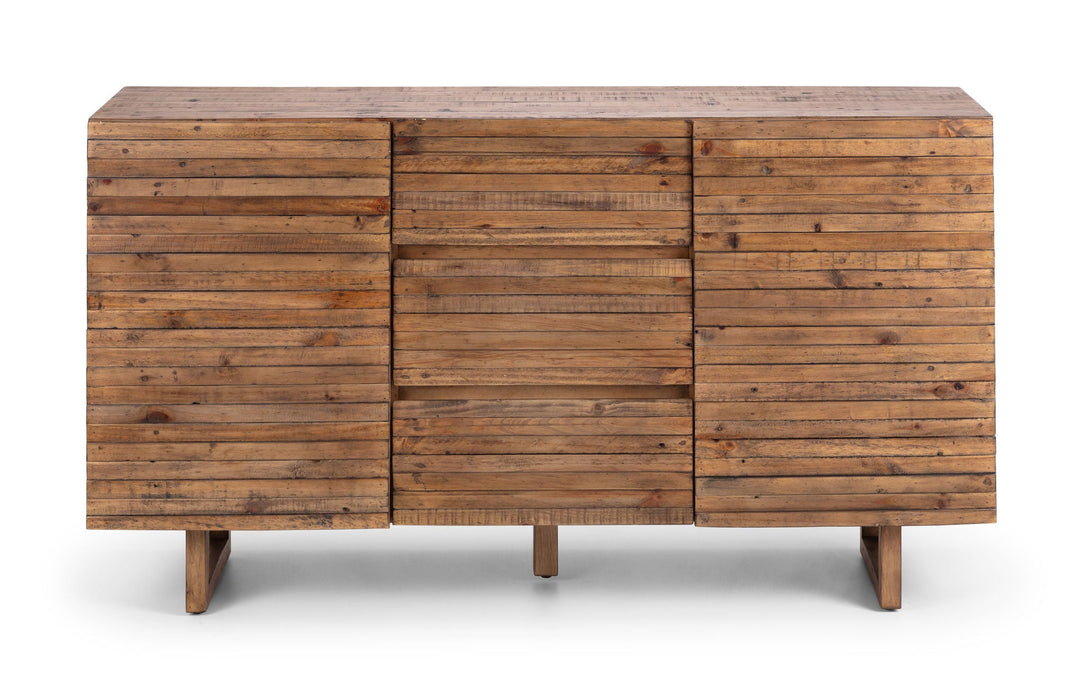 Clarissa Reclaimed Wood Sideboard – Rustic & Modern Design - Luminex FurnitureSideboardWOB014
