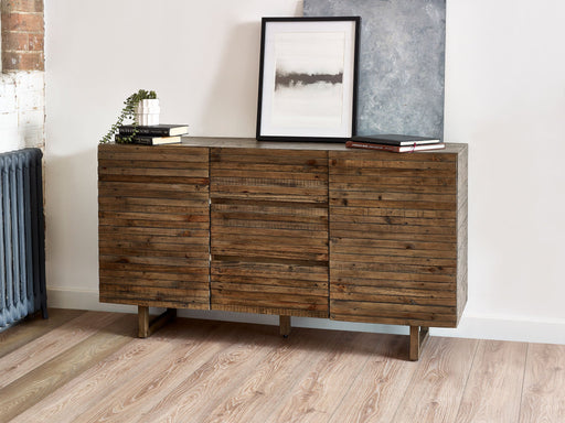 Clarissa Reclaimed Wood Sideboard – Rustic & Modern Design - Luminex FurnitureSideboardWOB014