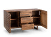 Clarissa Reclaimed Wood Sideboard – Rustic & Modern Design - Luminex FurnitureSideboardWOB014