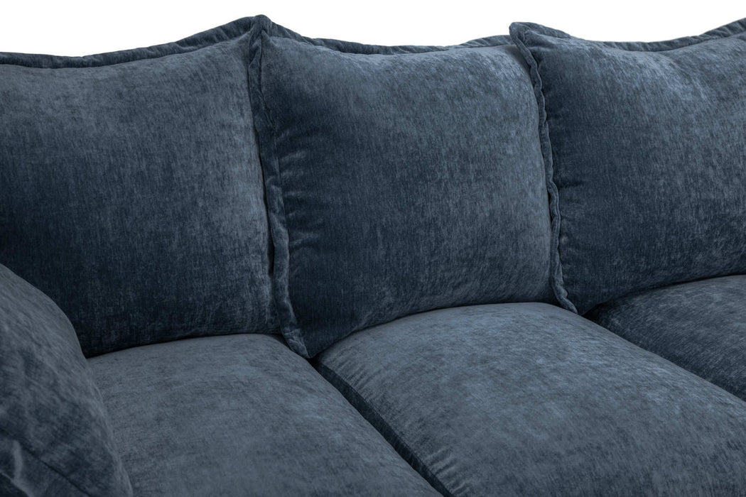 Clarisse Blue Large Corner Sofa – Modern 5 Seater Comfort - Luminex FurnitureSofascolbee_sofa_blue_large_corner