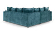 Clarisse Teal Large Corner Sofa – Modern 5 Seater - Luminex FurnitureSofascolbee_sofa_teal_large_corner
