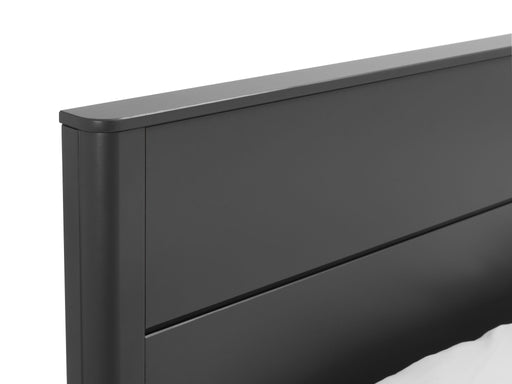Colette Bed - Storm Grey Lacquer - Luminex FurnitureWooden BedsCHL006