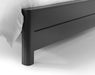 Colette Bed - Storm Grey Lacquer - Luminex FurnitureWooden BedsCHL006