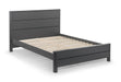 Colette Bed - Storm Grey Lacquer - Luminex FurnitureWooden BedsCHL006