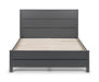 Colette Bed - Storm Grey Lacquer - Luminex FurnitureWooden BedsCHL006