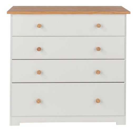 Colorado 4 Drawer Chest – Soft White - LuminexFurnitureChest of DrawersCL514