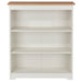 Colorado Bookcase Soft White Low Wide - LuminexFurnitureBookcaseCL918
