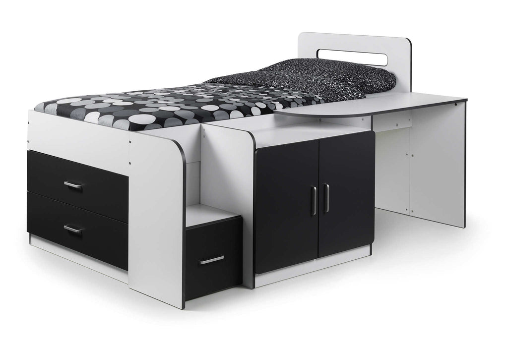 Comet Explorer Cabin Bed with Desk & Storage - Luminex FurnitureMid SleepersCOO101