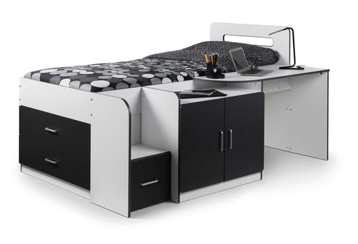 Comet Explorer Cabin Bed with Desk & Storage - Luminex FurnitureMid SleepersCOO101