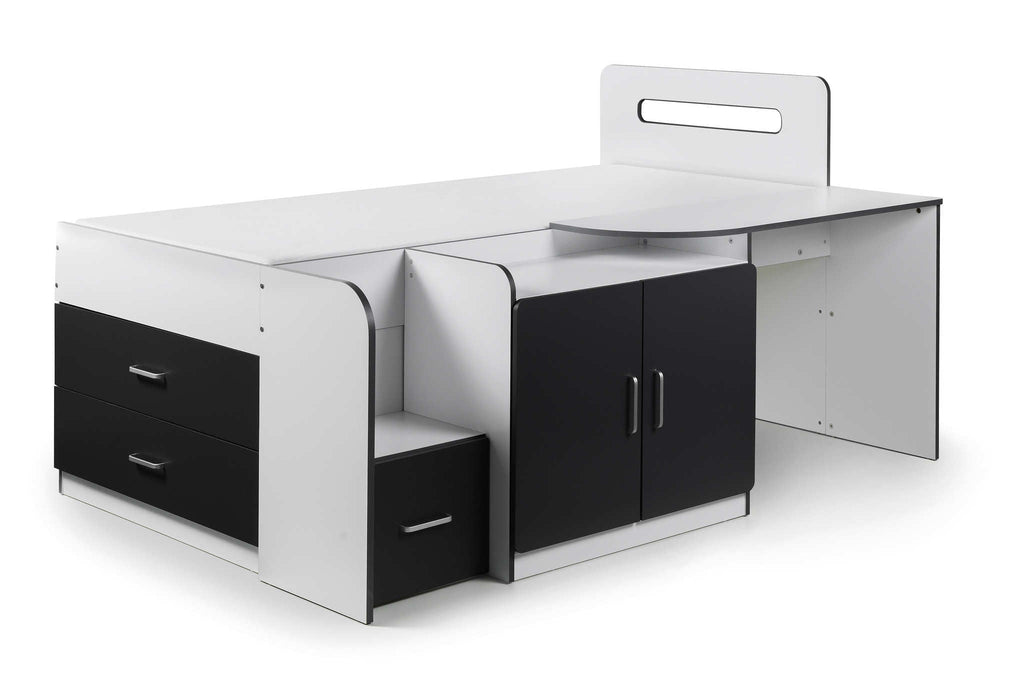 Comet Explorer Cabin Bed with Desk & Storage - Luminex FurnitureMid SleepersCOO101