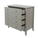 Como 4 Drawer Chest – Grey - LuminexFurnitureChest of DrawersCMG514
