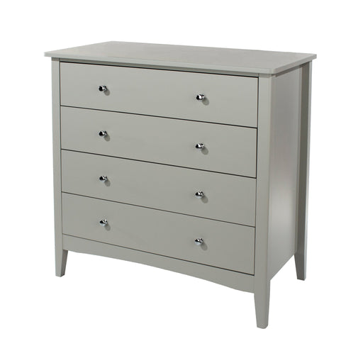 Como 4 Drawer Chest – Grey - LuminexFurnitureChest of DrawersCMG514