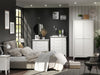 Como 4 Drawer Chest – White - LuminexFurnitureChest of DrawersCMW514