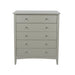 Como 5 Drawer Chest – Grey - LuminexFurnitureChest of DrawersCMG515