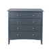 Como Blue 4 Drawer Chest – Blue - LuminexFurnitureChest of DrawersCMB514