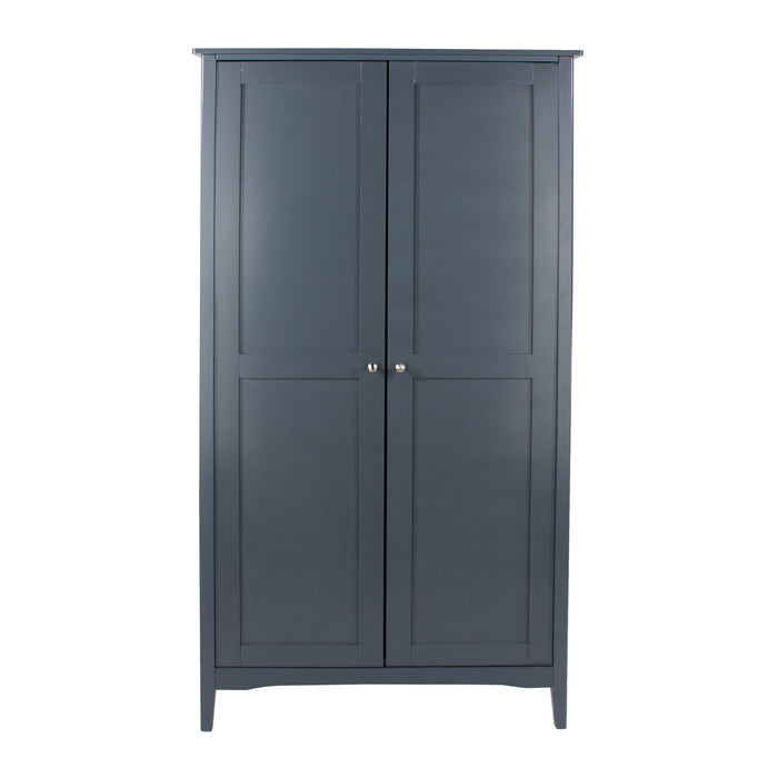 Como Blue Wardrobe - LuminexFurnitureWardrobeCMB520