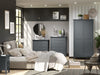Como Blue Wardrobe - LuminexFurnitureWardrobeCMB520
