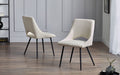 Como Boucle Dining Chairs – Set of 2 - Luminex FurnitureChairsIRI011