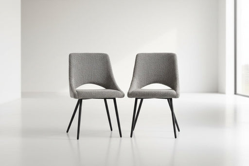 Como Boucle Dining Chairs – Set of 2 - Luminex FurnitureChairsIRI012