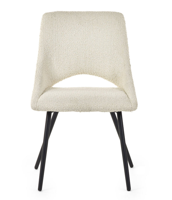 Como Boucle Dining Chairs – Set of 2 - Luminex FurnitureChairsIRI012