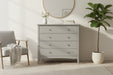 Como Grey 4 Drawer Chest of Drawers - Luminex FurnitureChest of DrawersCMG514