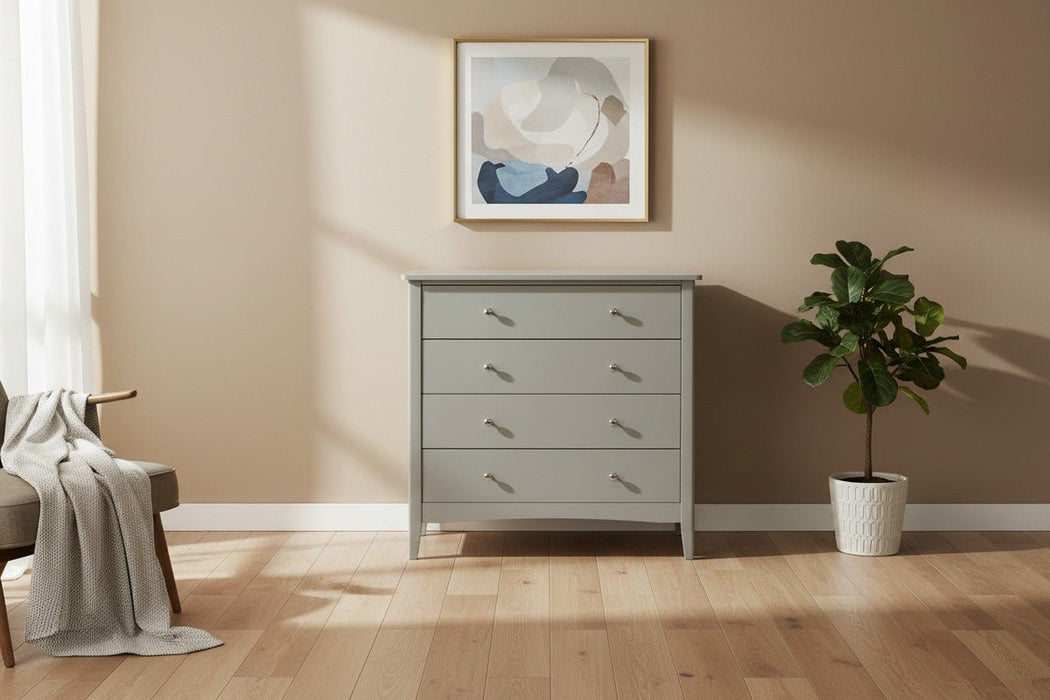 Como Grey 5 Drawer Chest of Drawers - Luminex FurnitureChest of DrawersCMG515