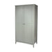 Como Grey Wardrobe White - LuminexFurnitureWardrobeCMG520