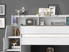 Coral Staircase Bunk All White - Luminex FurnitureBunk BedCAM810
