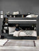 Coral Staircase Bunk Anthracite – Kids’ Bunk Bed with Storage - Luminex FurnitureBunk BedCAM811