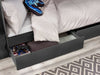 Coral Staircase Bunk Anthracite – Kids’ Bunk Bed with Storage - Luminex FurnitureBunk BedCAM811