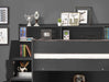 Coral Staircase Bunk Anthracite – Kids’ Bunk Bed with Storage - Luminex FurnitureBunk BedCAM811